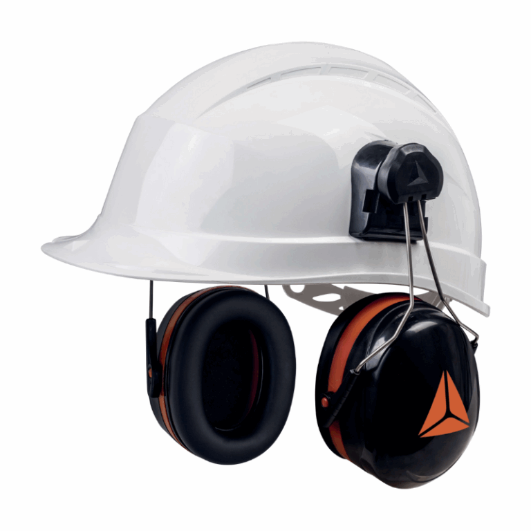 Coquille antibruit pour casque chantier