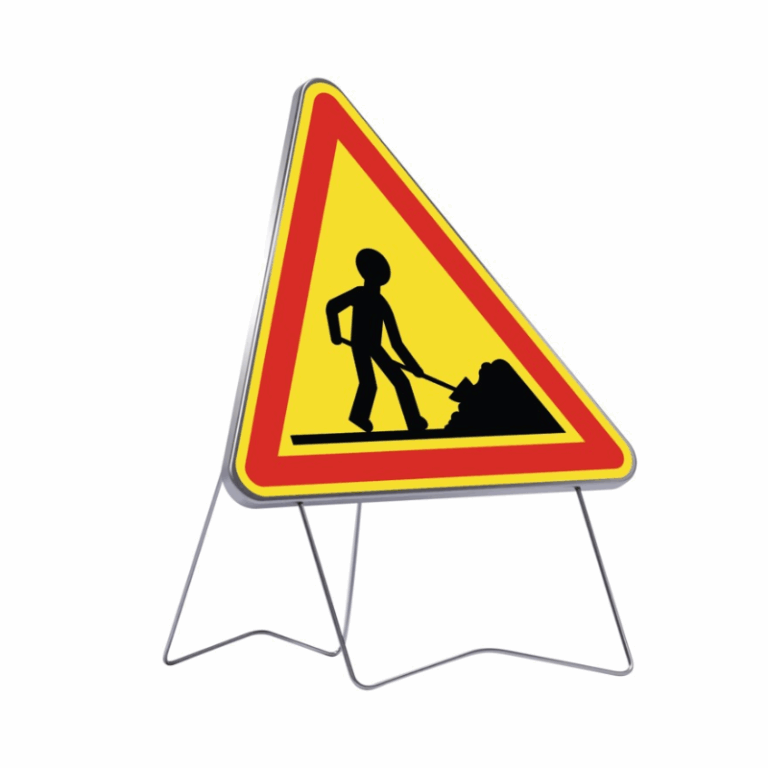 panneau signalisation ak5 travailleur