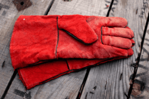 Gants de soudeur