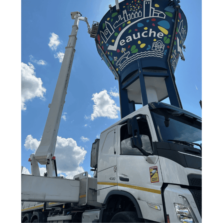 Location nacelle poids lourd Palfinger 57 m - 3