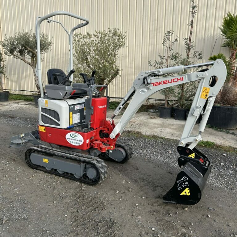 Location Mini-pelle 1,150t Takeuchi